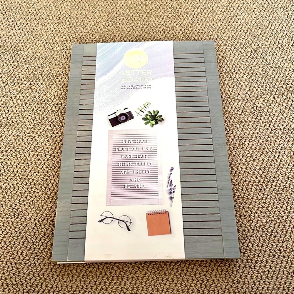 Core Home Letter Board